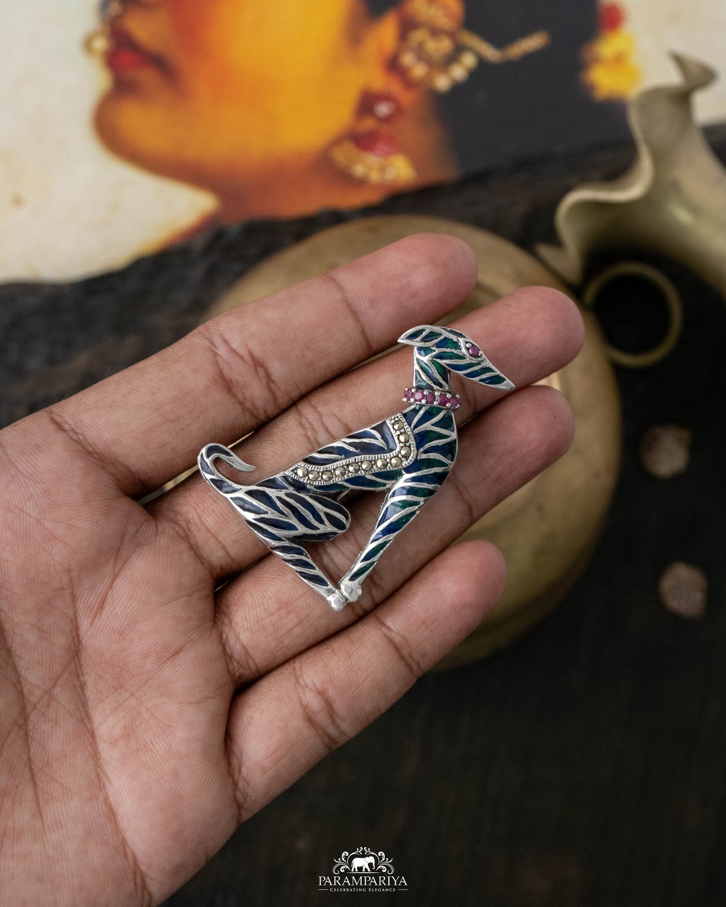 Doggo Brooch