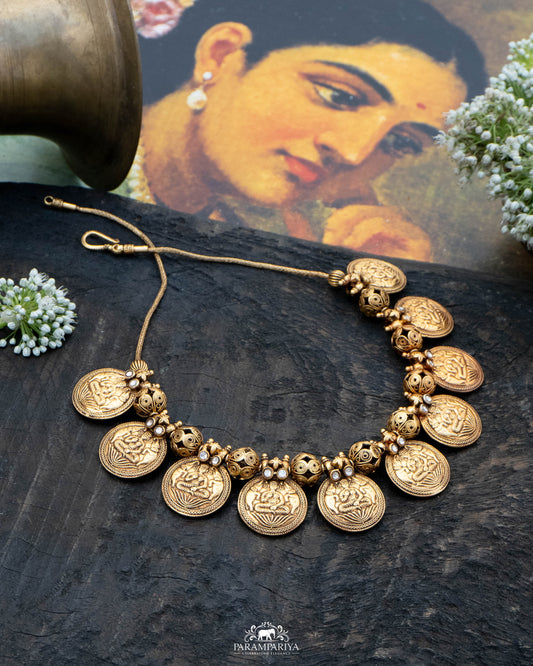 Kanakavalli Necklace (Reversible)