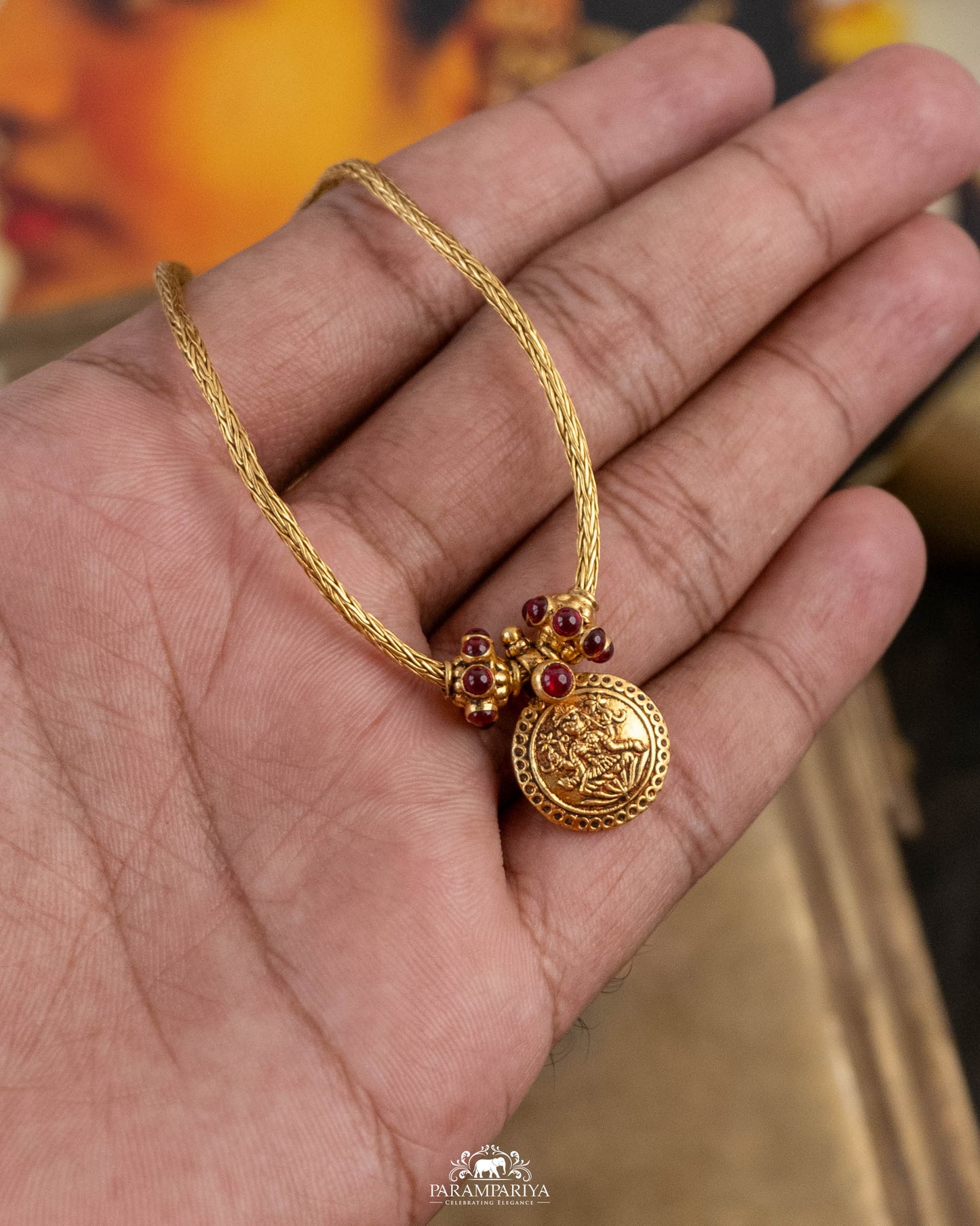 Punithavalli Necklace (Reversible)