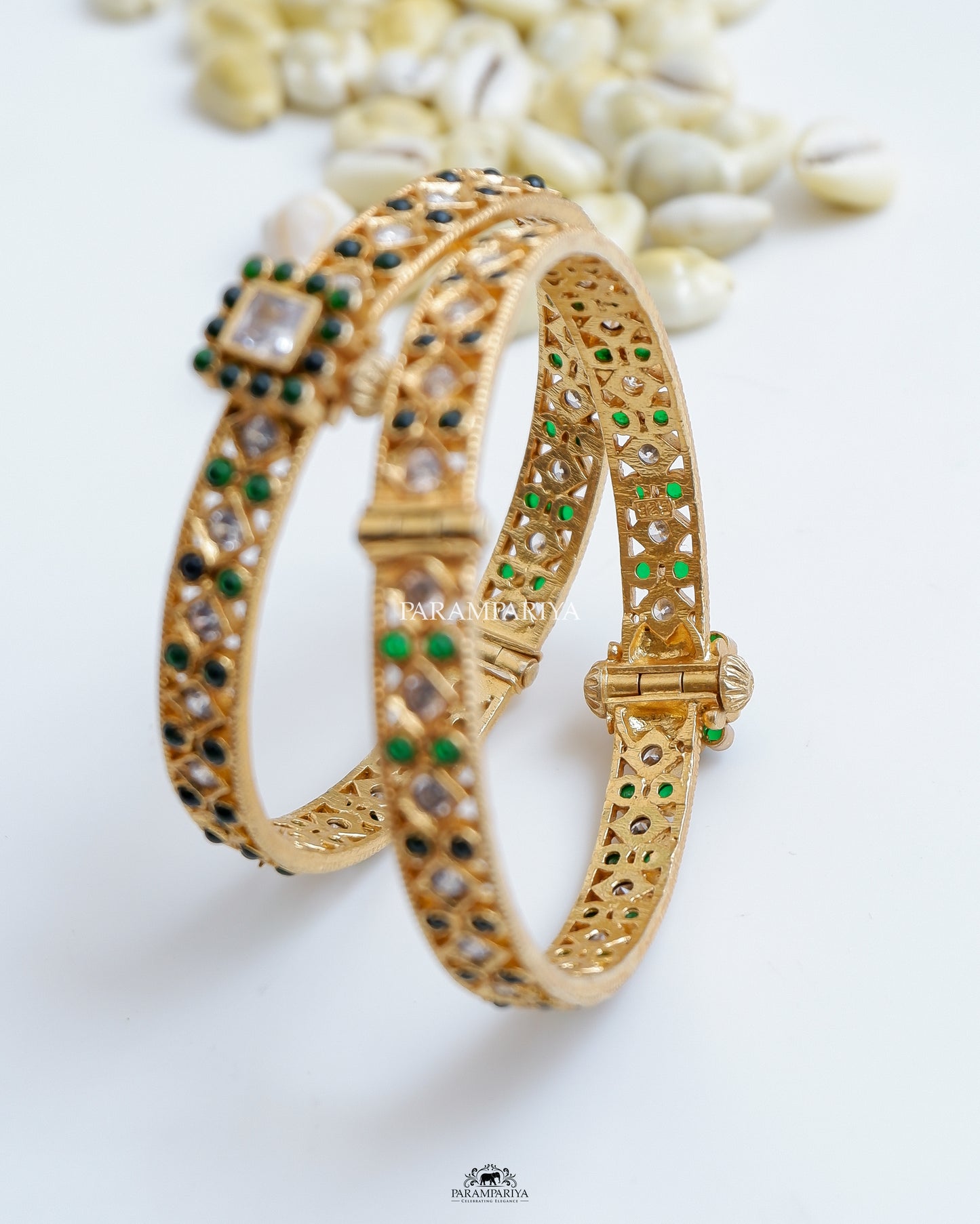 Green Kemp Bangles