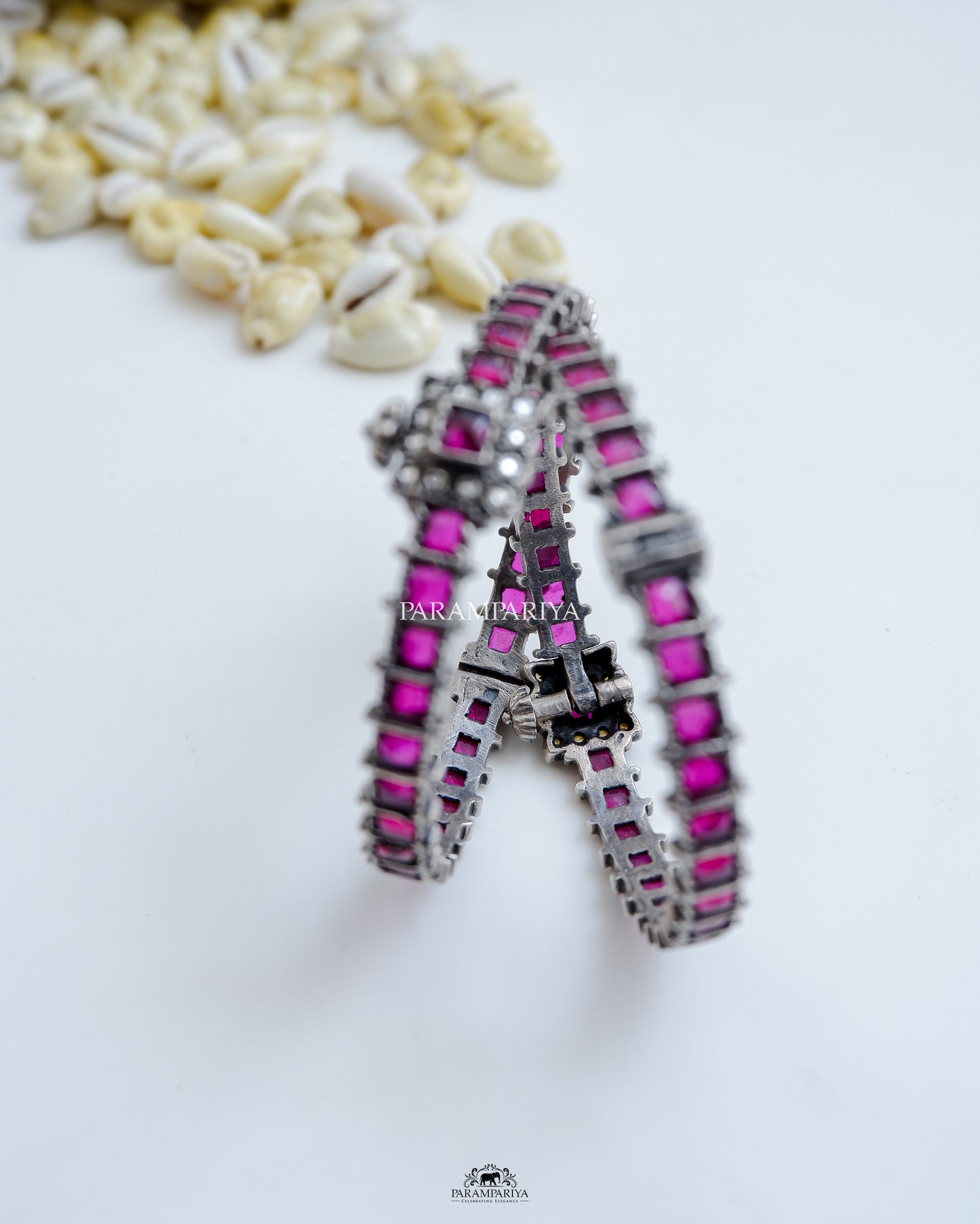 Janu Silver Bangles