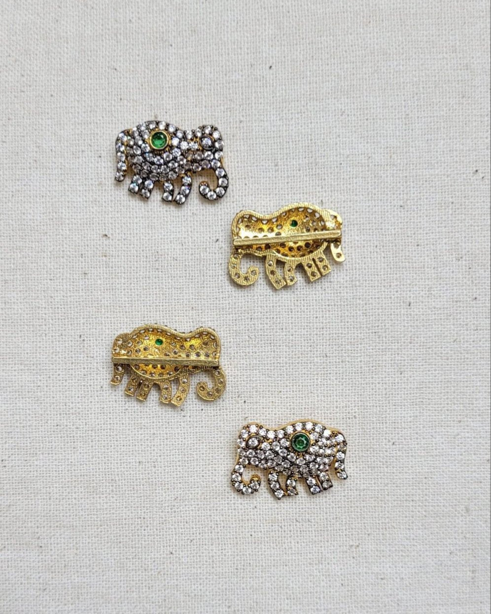 Elephant Charms (Pair)