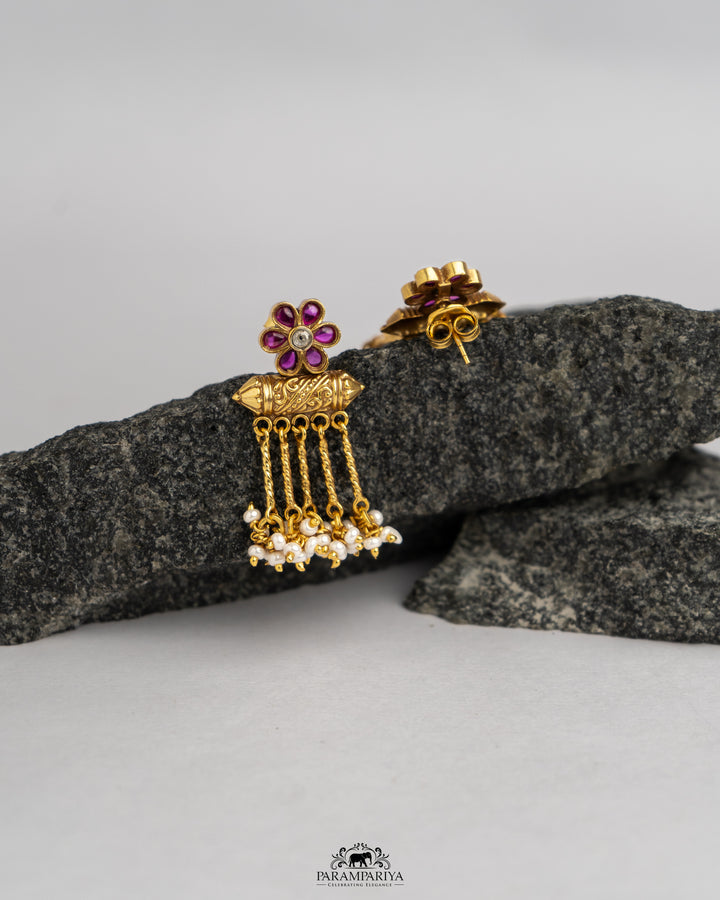 Pure Silver Ridhima Earrings