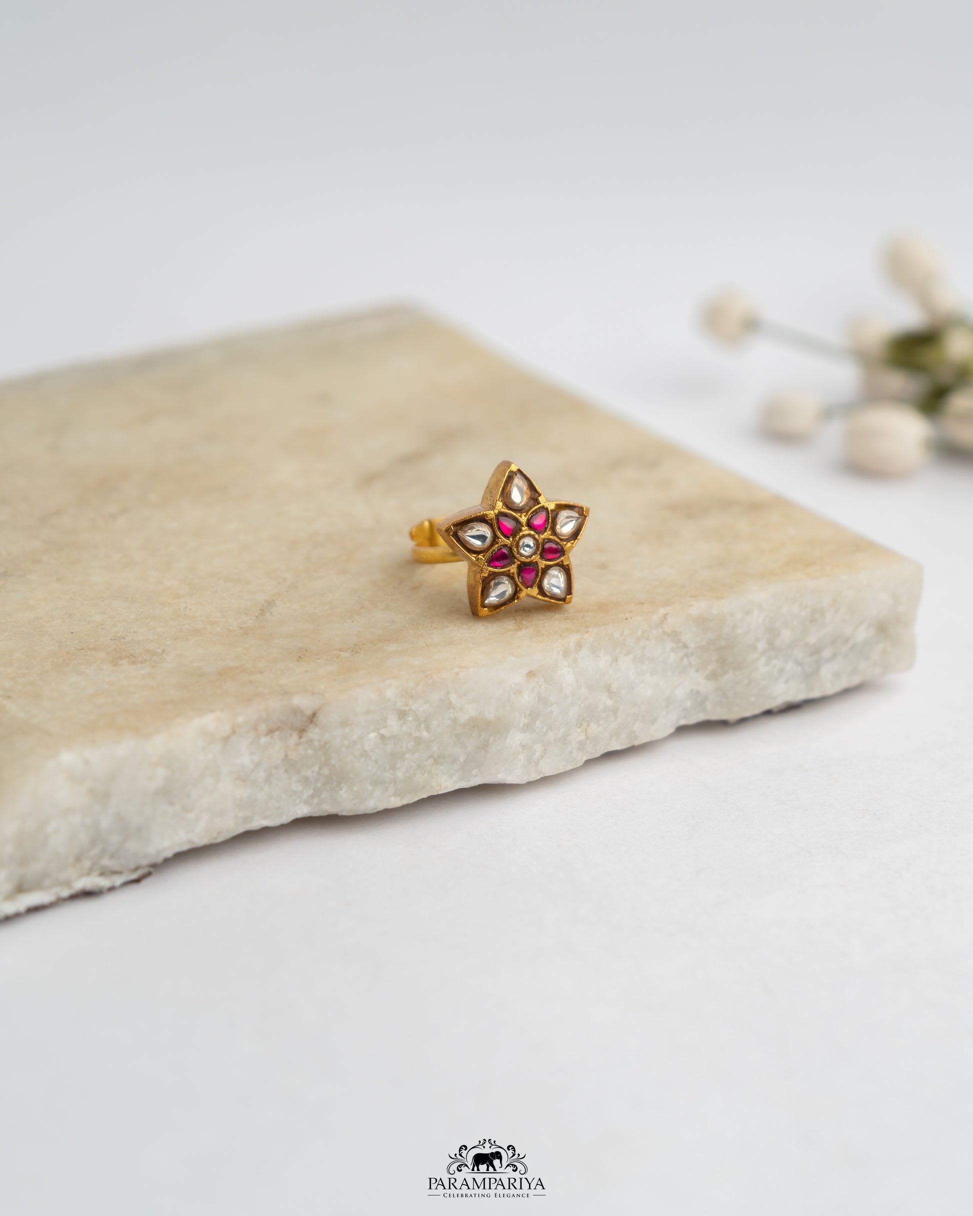 Ring Elegance!!

pure silver kundan rings.