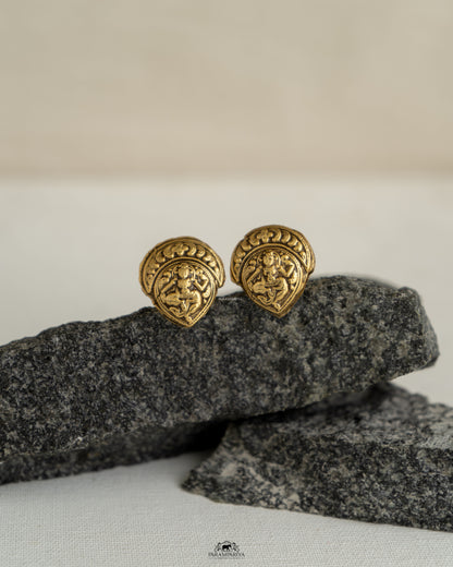 Tribal Trove!!

pure silver tribal earrings with gold micron plating .