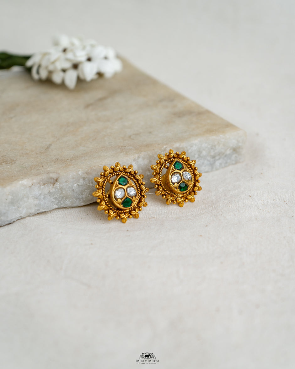 Laharika - Gold Plated Earring
