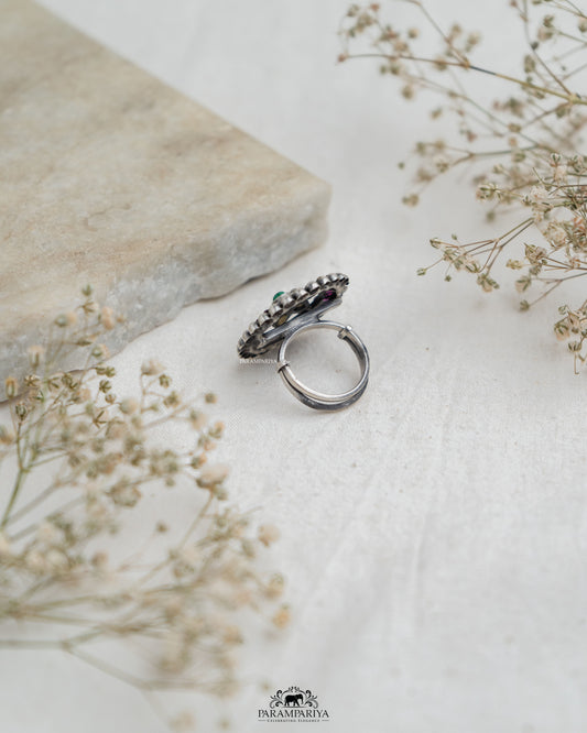 Floral Finger Ring