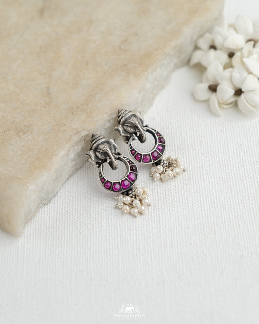 A cute little ear stud for a minimal classy look.

92.5 silver studs .