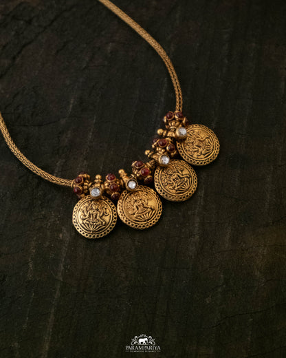 Vedhavalli Necklace (Reversible)