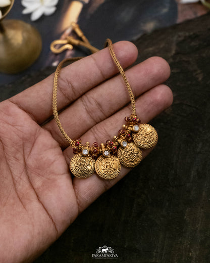 Vedhavalli Necklace (Reversible)