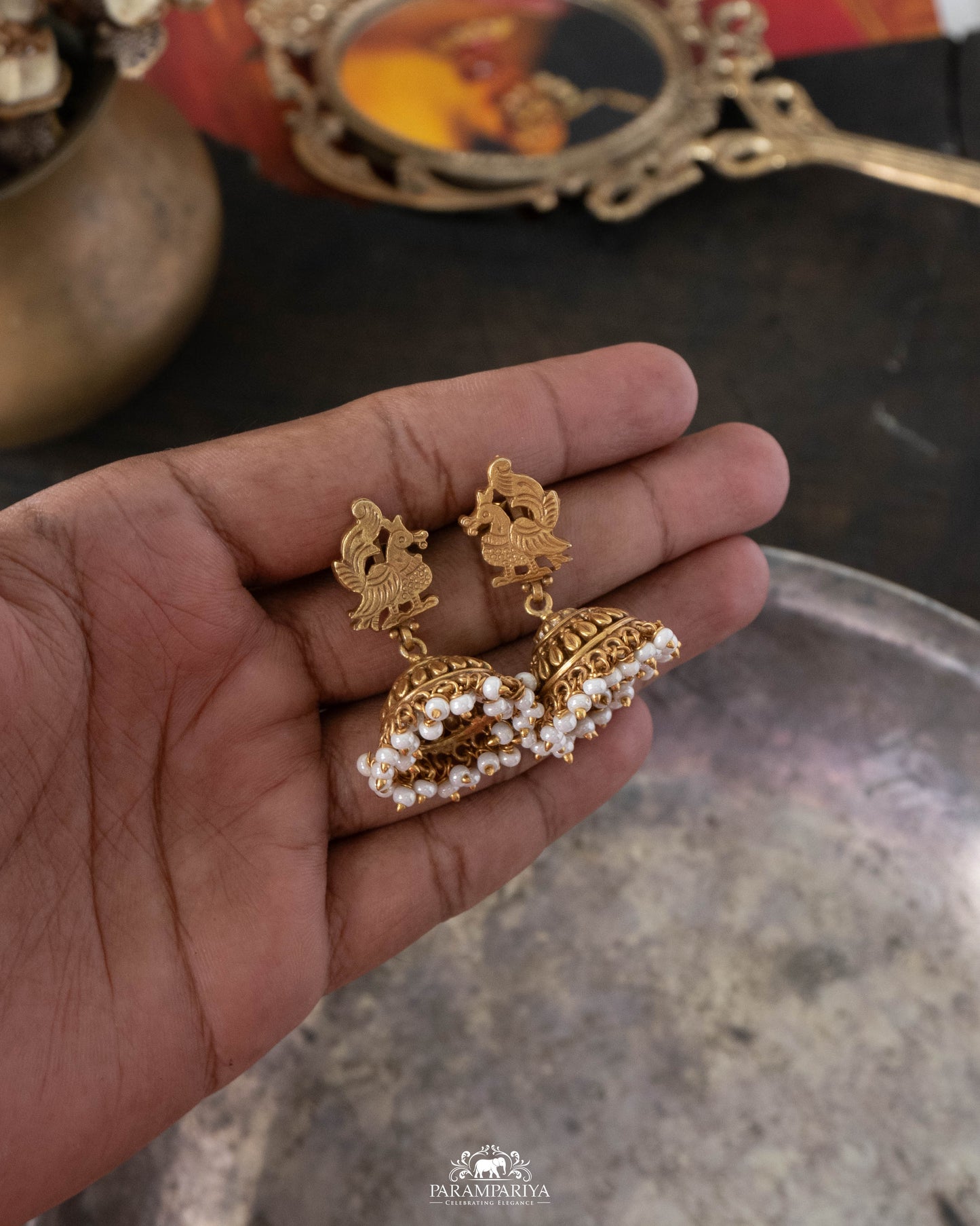 Mayura Earrings