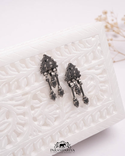 Gadwal Earrings