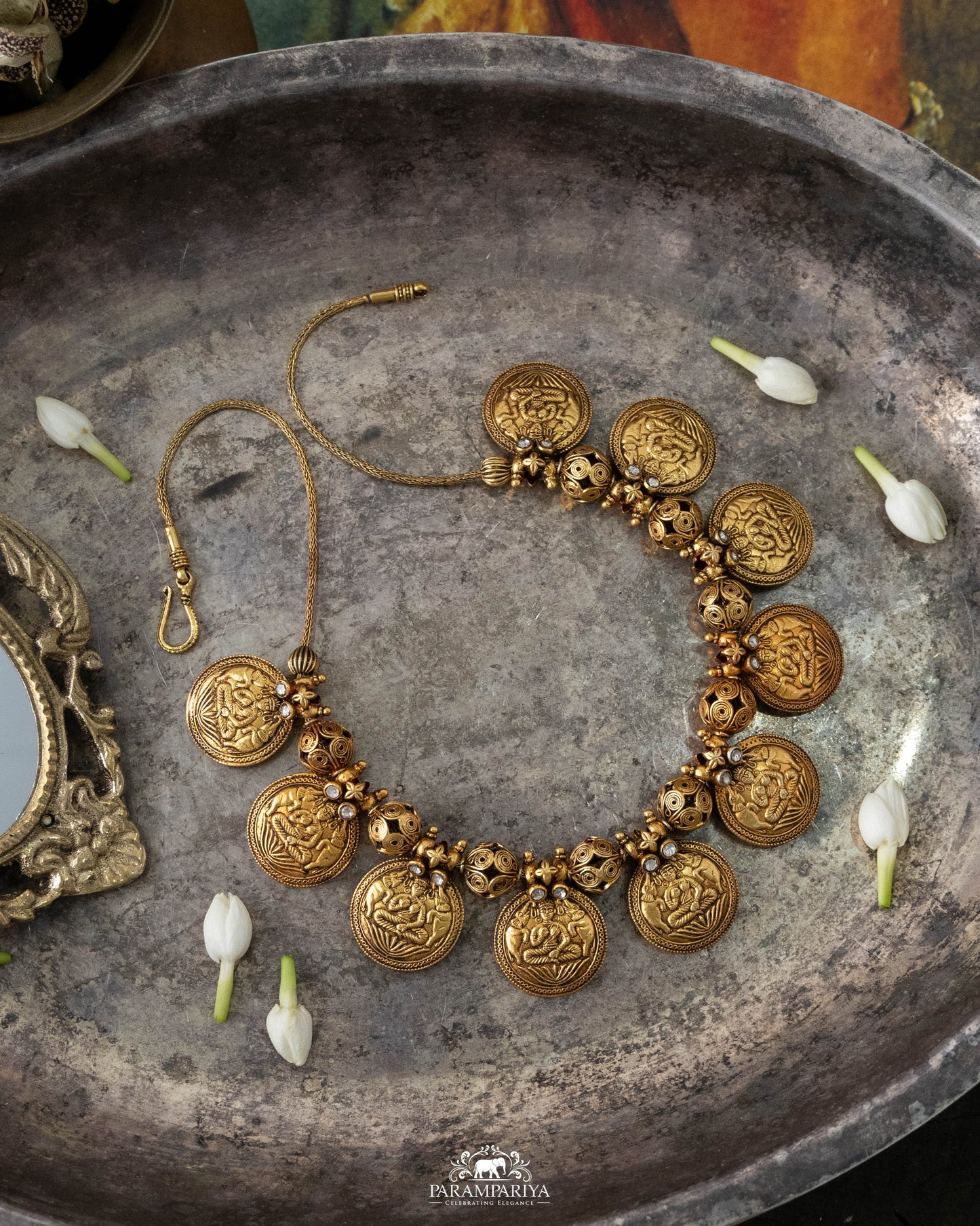 Kanakavalli Necklace (Reversible)