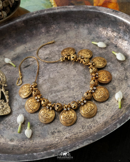 Kanakavalli Necklace (Reversible)