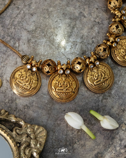 Kanakavalli Necklace (Reversible)