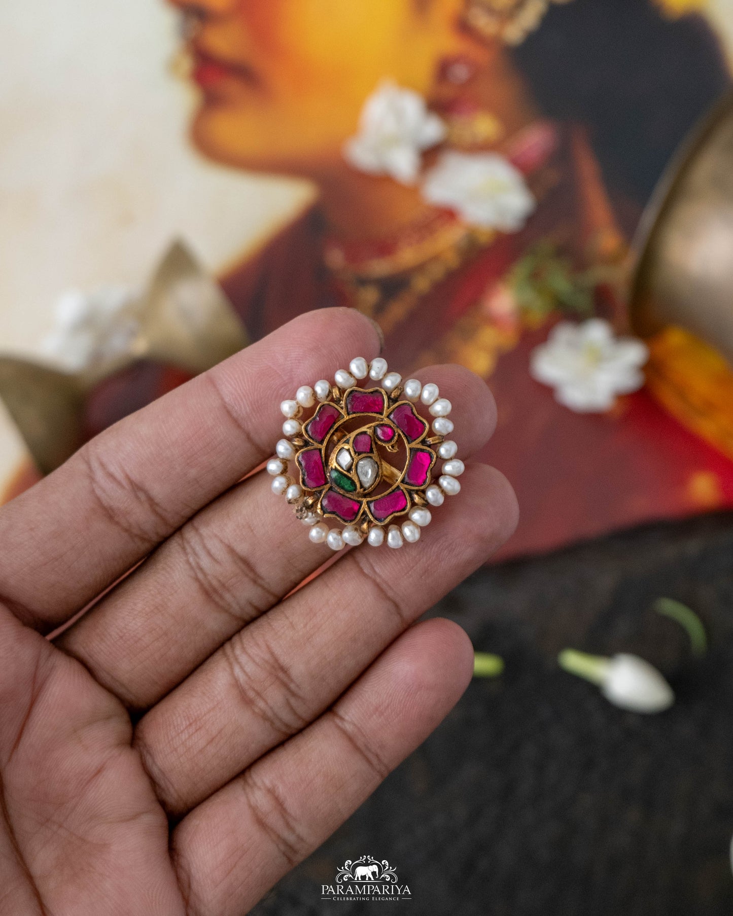 Girija Finger Ring