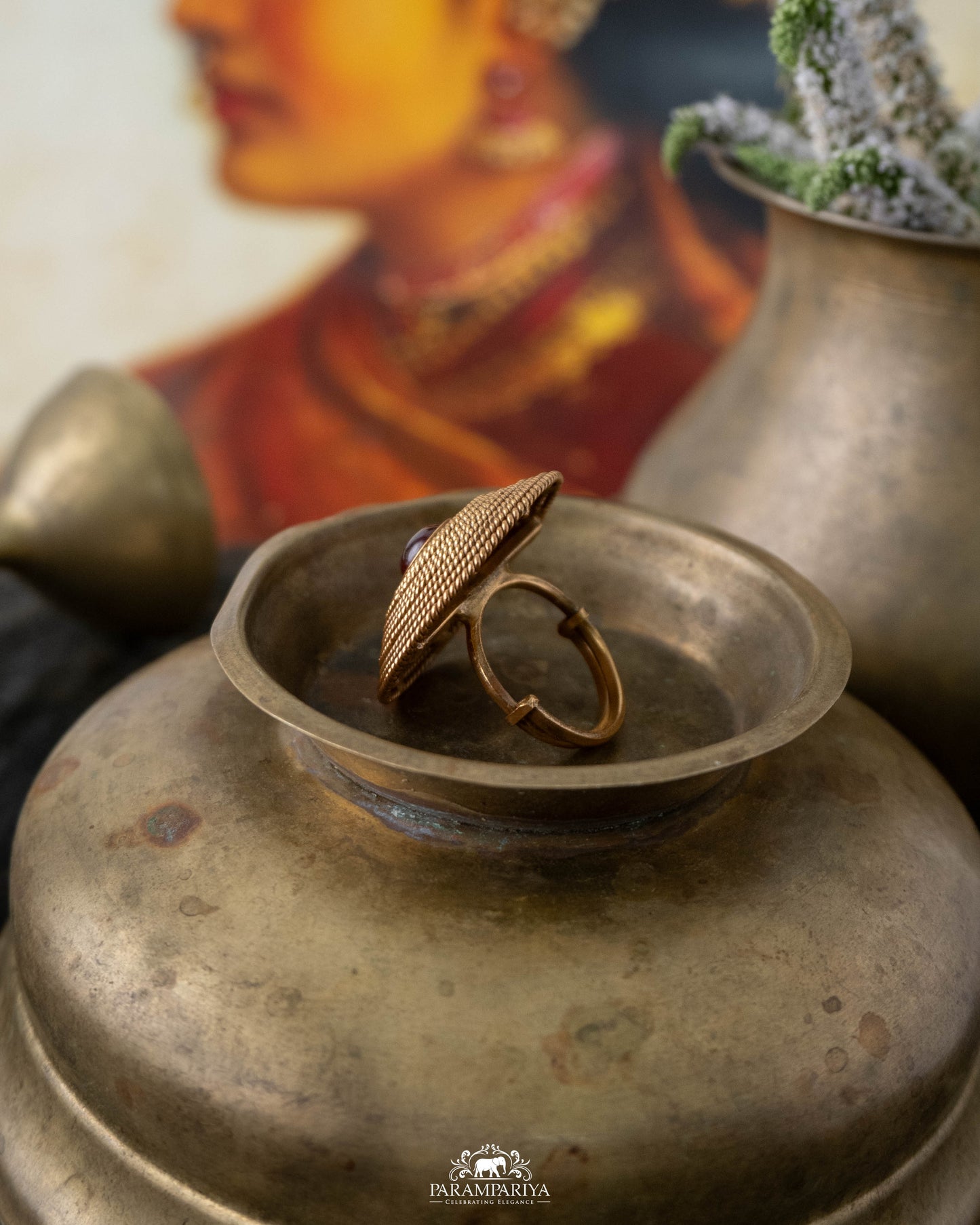 Thilakam Finger Ring