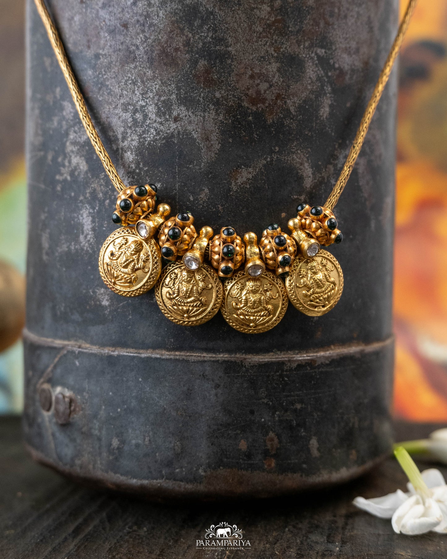 Vedhavalli Necklace (Reversible) V02