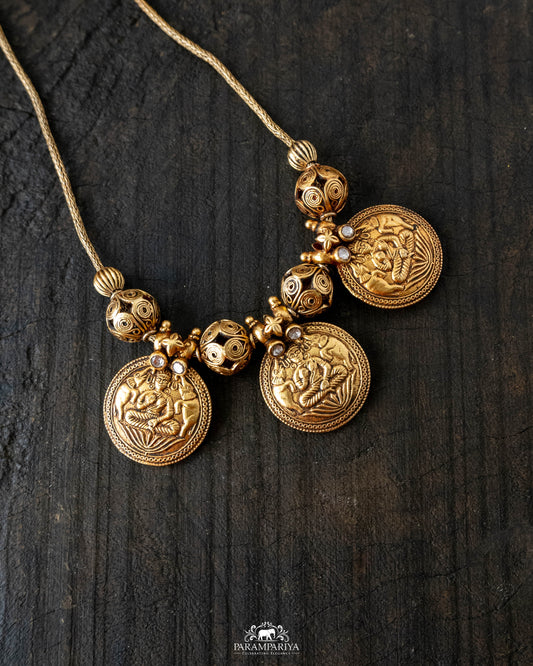 Kanakavalli Necklace V03 (Reversible)