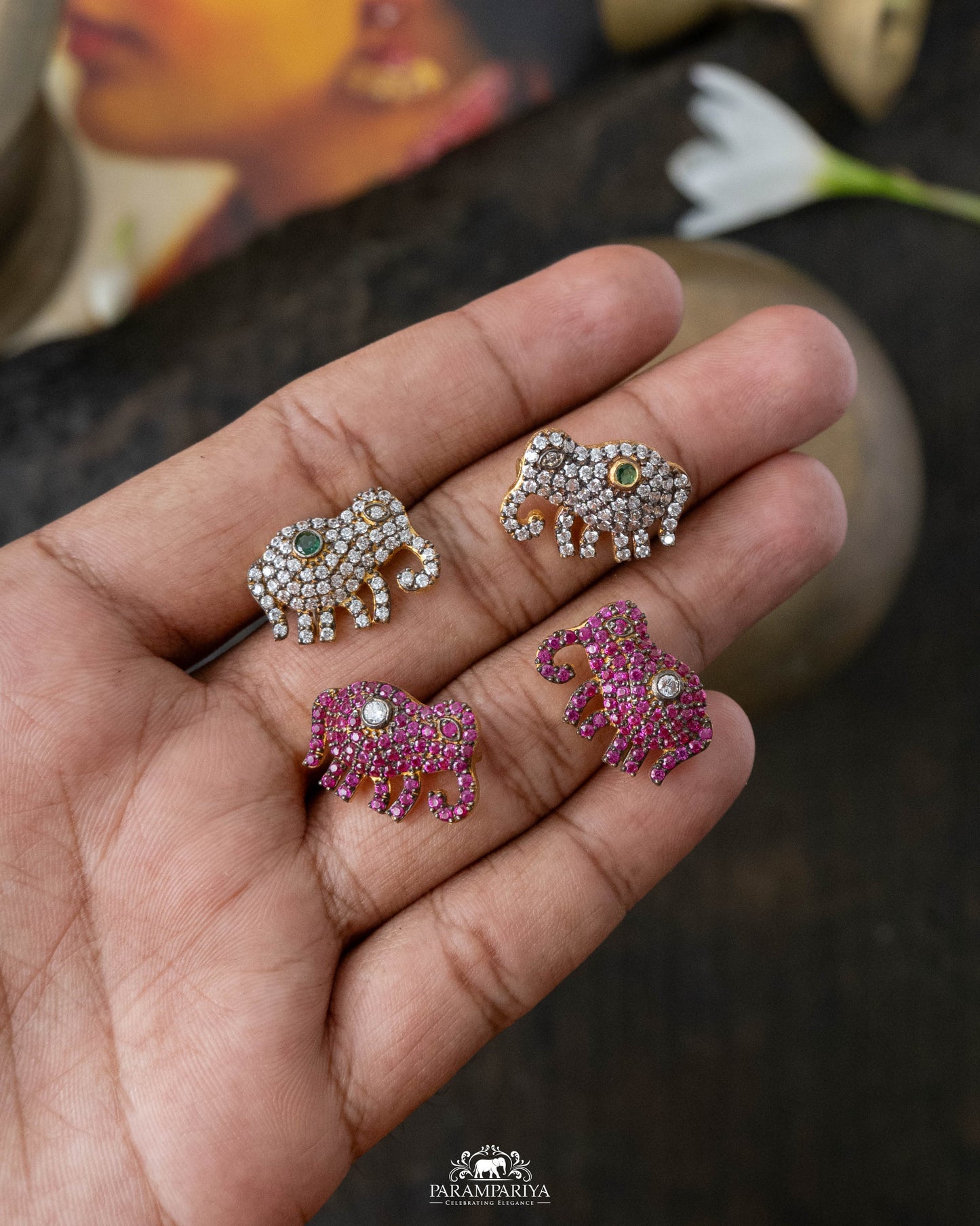Elephant Charms (Pair)