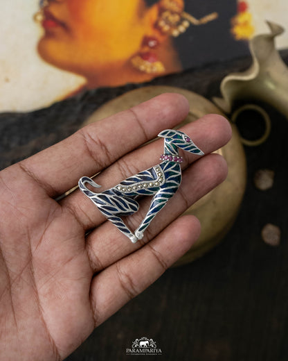 Doggo Brooch