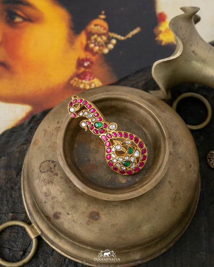 Mayil Brooch