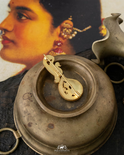 Mayil Brooch