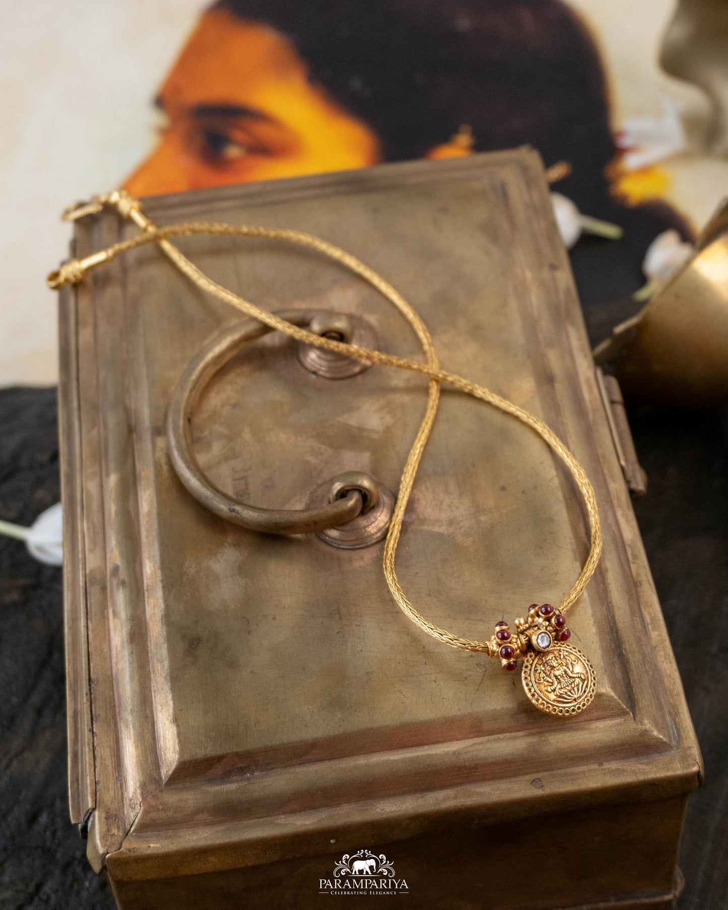 Punithavalli Necklace (Reversible)