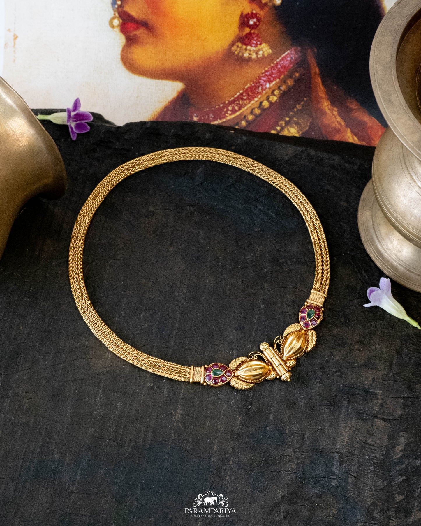 Jahnavi Necklace (2 in 1)