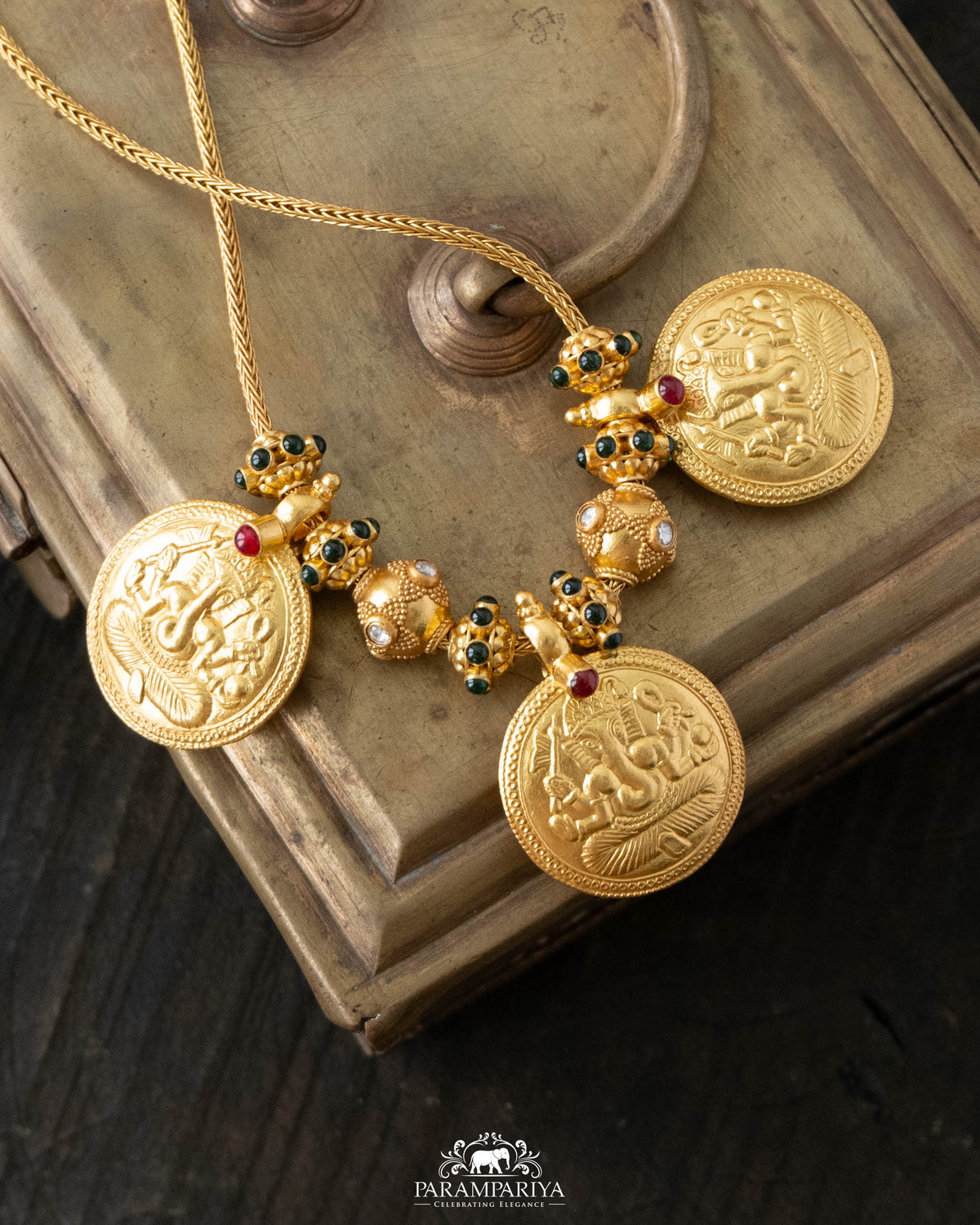 Gajavalli Necklace (Reversible)
