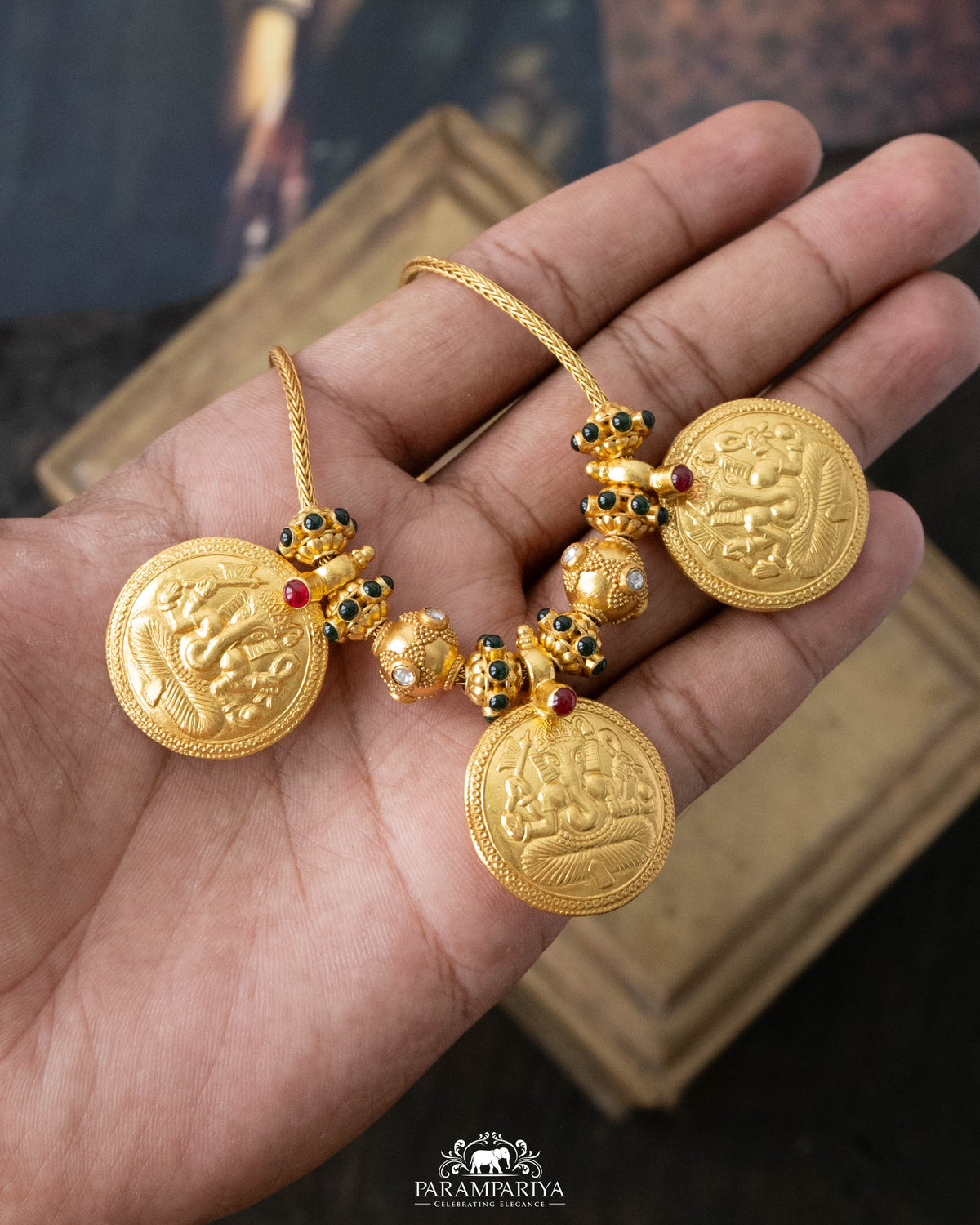 Gajavalli Necklace (Reversible)