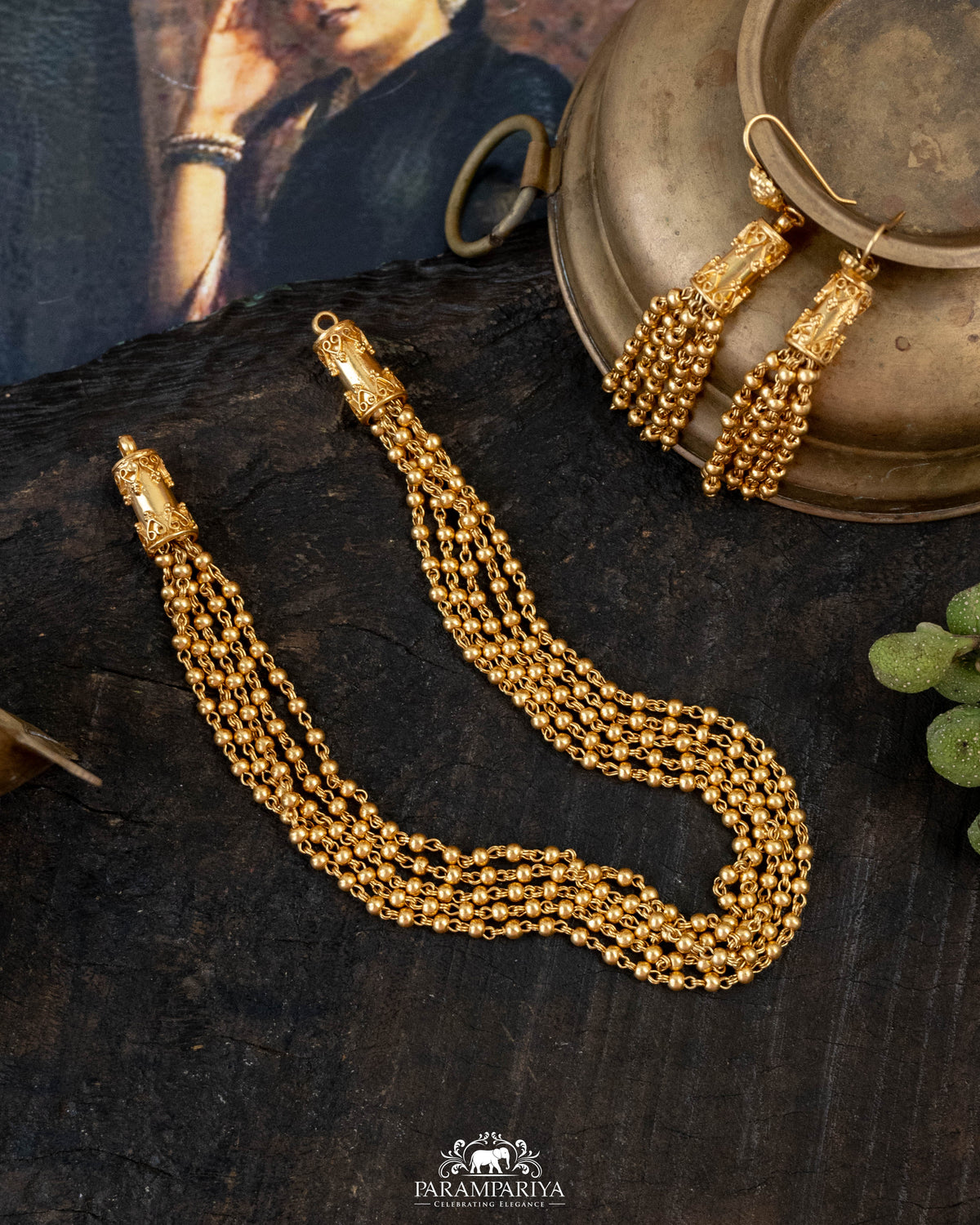 Thenmozhi Necklace Set