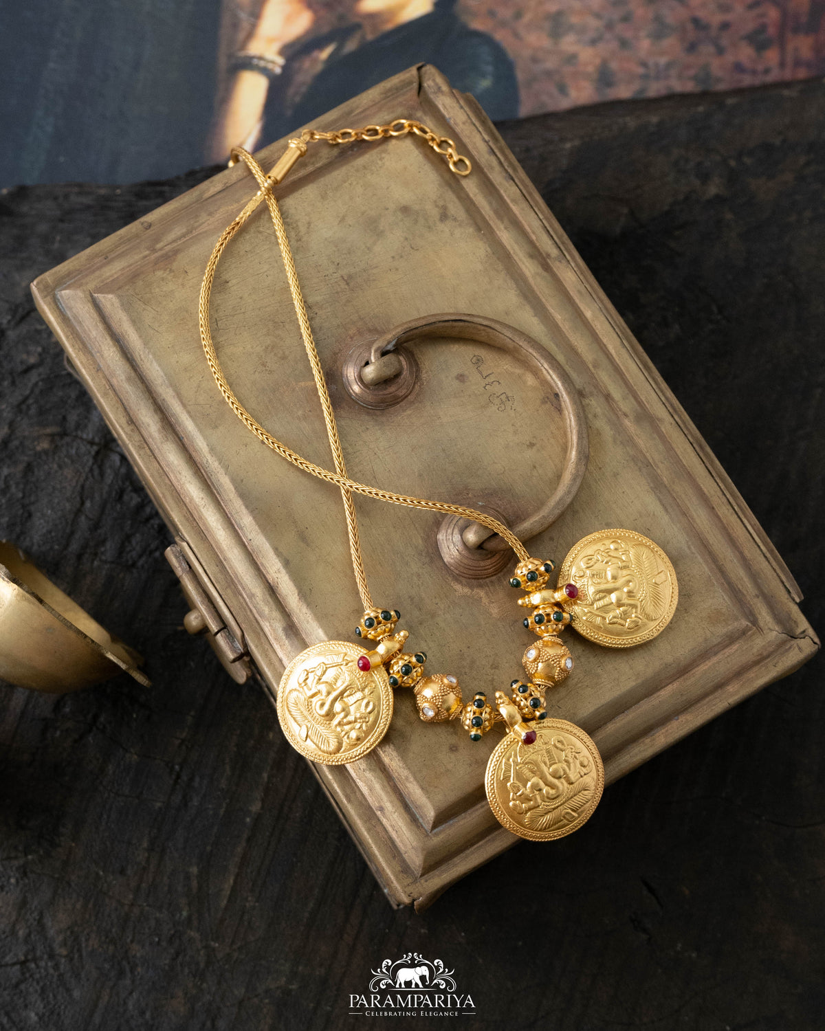 Gajavalli Necklace (Reversible)
