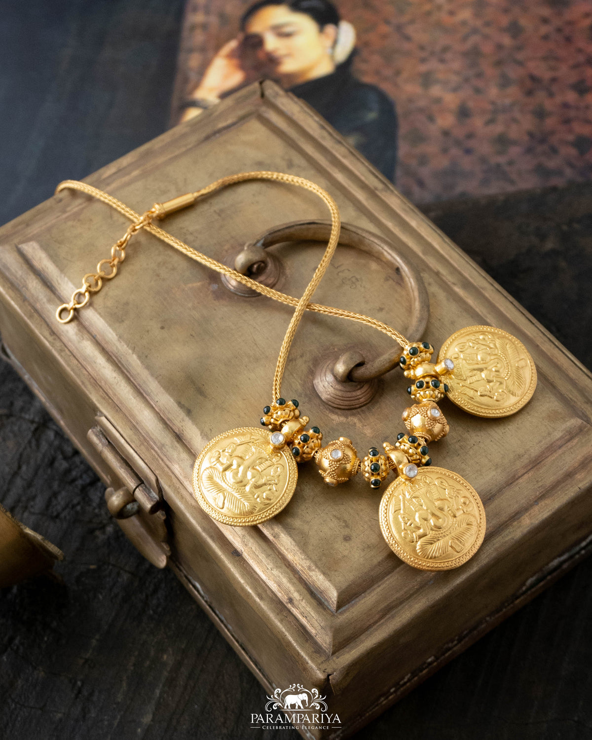Gajavalli Necklace (Reversible)
