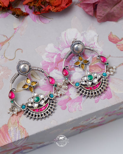 Kushi Silver Earrings
